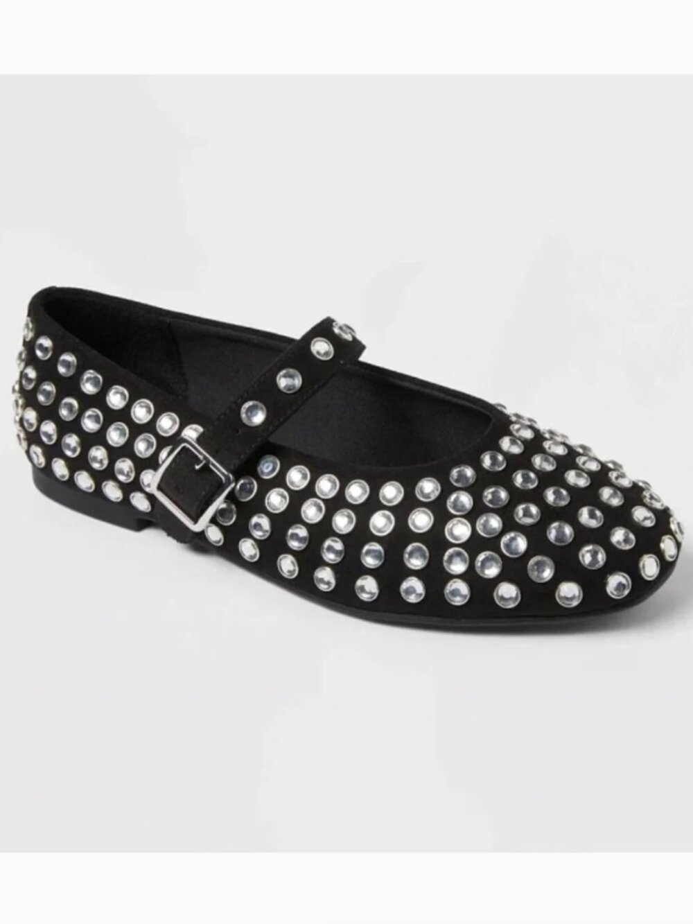 Target Art Class || Black Studded Toree Ballet Flat Shoes